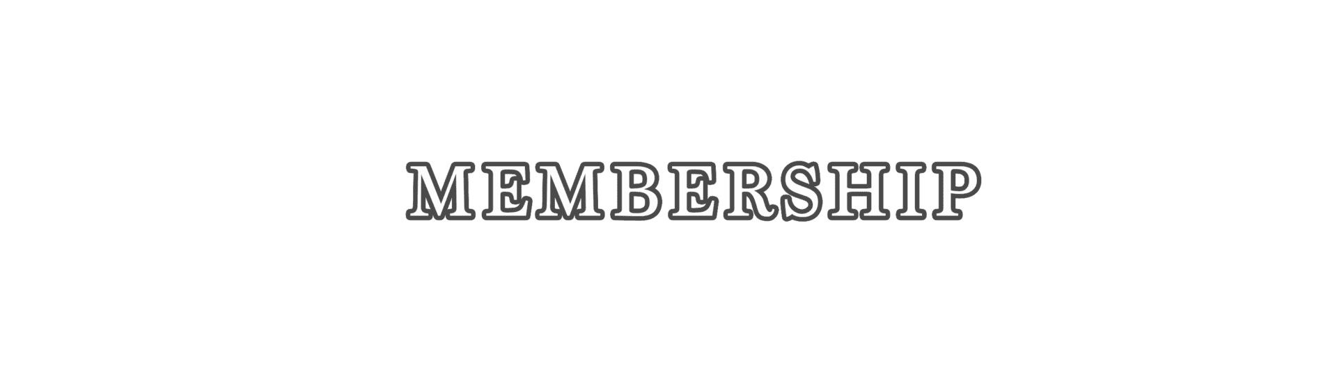 A green background with the word " membersh ".