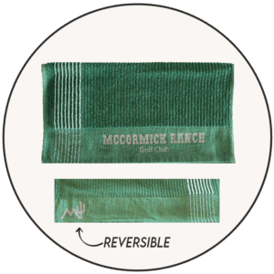 Green Caddie Towel