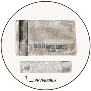White Caddie Towel